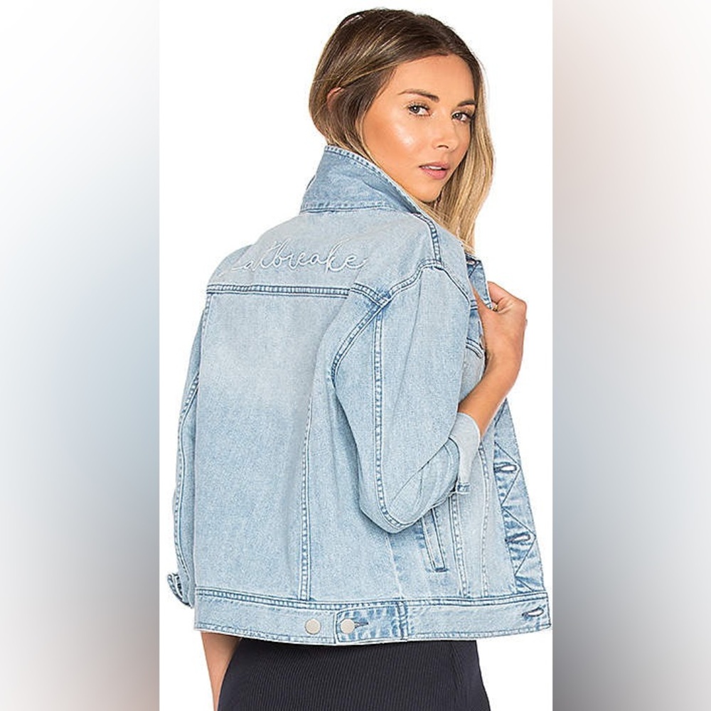 by the way. Heartbreaker Denim Jacket in Light Wash